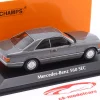 Mercedes-Benz 560 SEC (C126) Baujahr 1980 grau metallic 1:43 Minichamps