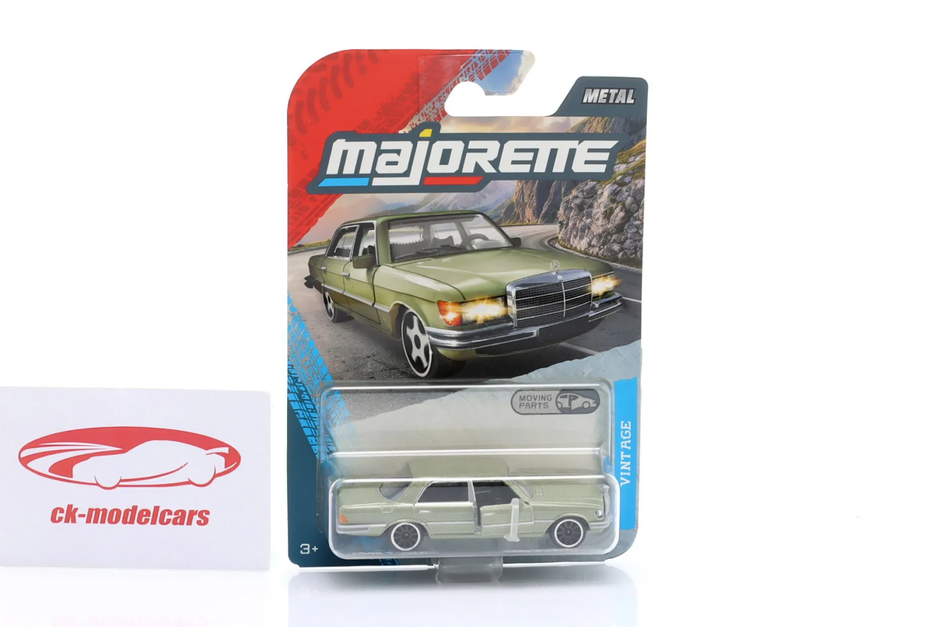 Mercedes-Benz 450 SEL (W116) grün metallic 1:64 Majorette