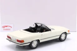 Mercedes-Benz 380SL Cabriolet (R107) Baujahr 1983 weiß 1:12 Matrix