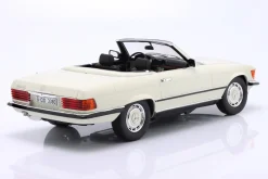 Mercedes-Benz 380SL Cabriolet (R107) Baujahr 1983 weiß 1:12 Matrix