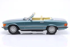 Mercedes-Benz 380SL Cabriolet (R107) Baujahr 1983 grün metallic 1:12 Matrix