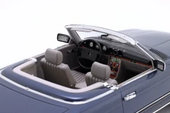 Mercedes-Benz 380SL Cabriolet (R107) Baujahr 1983 blau metallic 1:12 Matrix
