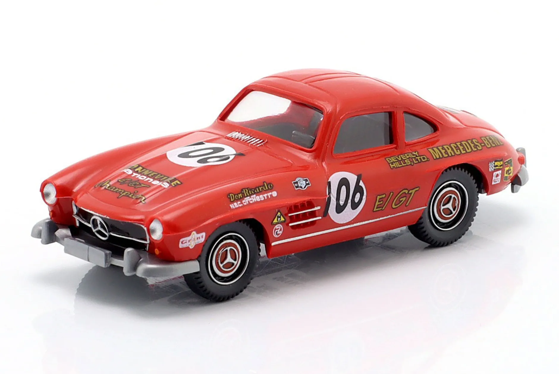 Mercedes-Benz 300 SL Don Ricardo #106 rot 1:87 Wiking