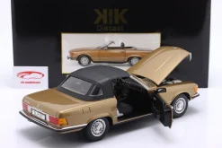 Mercedes-Benz 450 SL (R107) Baujahr 1985 gold metallic 1:12 KK-Scale