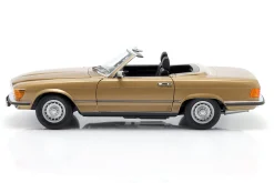Mercedes-Benz 450 SL (R107) Baujahr 1985 gold metallic 1:12 KK-Scale