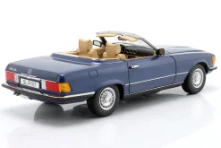 Mercedes-Benz 450SL (R107) EU-Version 1985 blau metallic 1:12 KK-Scale