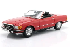 Mercedes-Benz 450 SL (R107) EU-Version 1985 rot 1:12 KK-Scale