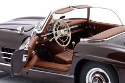 Mercedes-Benz 300 SL Roadster (W198) Baujahr 1957 dunkelrot 1:18 Minichamps
