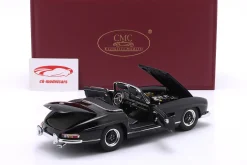 Mercedes-Benz 300 SL Roadster (W198 II) Baujahr 1957-1963 schwarz 1:18 CMC