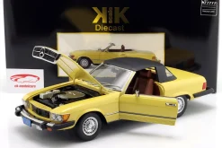Mercedes-Benz 450 SL (R107) US-Version Jennifer & Jonathan 1979 gelb 1:12 KK-Scale
