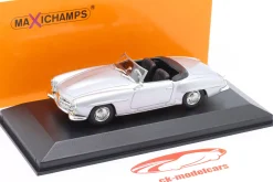 Mercedes-Benz 190 SL (W121) Baujahr 1955 silber 1:43 Minichamps