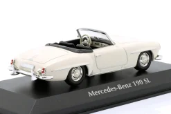 Mercedes-Benz 190 SL (W121) Baujahr 1955 weiß 1:43 Minichamps