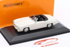 Mercedes-Benz 190 SL (W121) Baujahr 1955 weiß 1:43 Minichamps