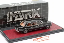 Mercedes-Benz V114 Lang Baujahr 1969 schwarz 1:43 Matrix