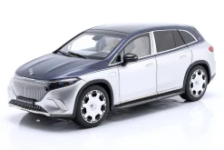 Mercedes-Maybach EQS 680 SUV (Z296) 2024 nautikblau / hightechsilber 1:18 NZG