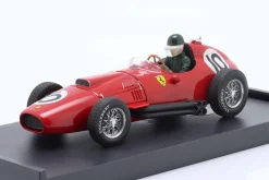 M. Hawthorn Ferrari 801 #10 3rd British GP Formel 1 1957 mit Fahrerfigur 1:43 Brumm