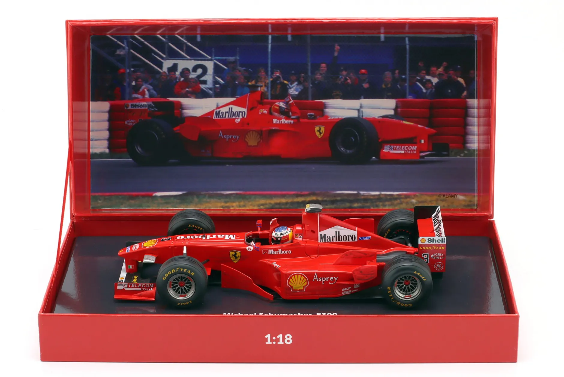 Michael Schumacher Ferrari F300 #3 Sieger Kanada GP Formel 1 1998 1:18 WERK83 Moments