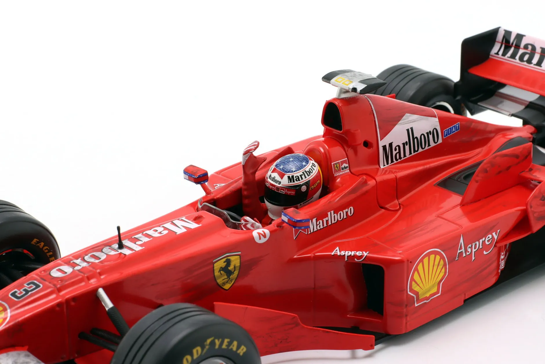 Michael Schumacher Ferrari F300 #3 Sieger Kanada GP Formel 1 1998 1:18 WERK83 Moments