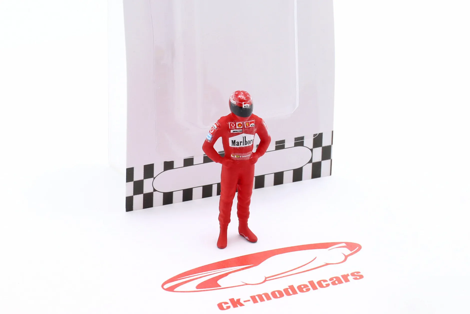 Michael Schumacher #1 Ferrari F2002 Formel 1 2003 Figur 1:43 Cartrix