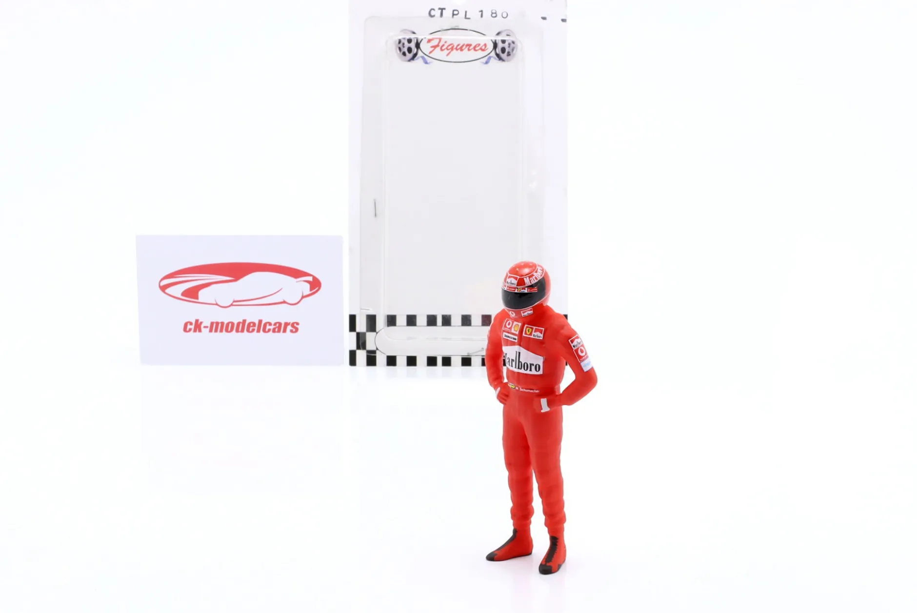 Michael Schumacher Scuderia Ferrari Formel 1 Weltmeister 2003 Figur 1:18 Cartrix