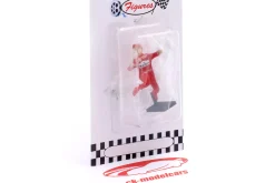 Michael Schumacher springend Formel 1 Figur 1:43 Cartrix
