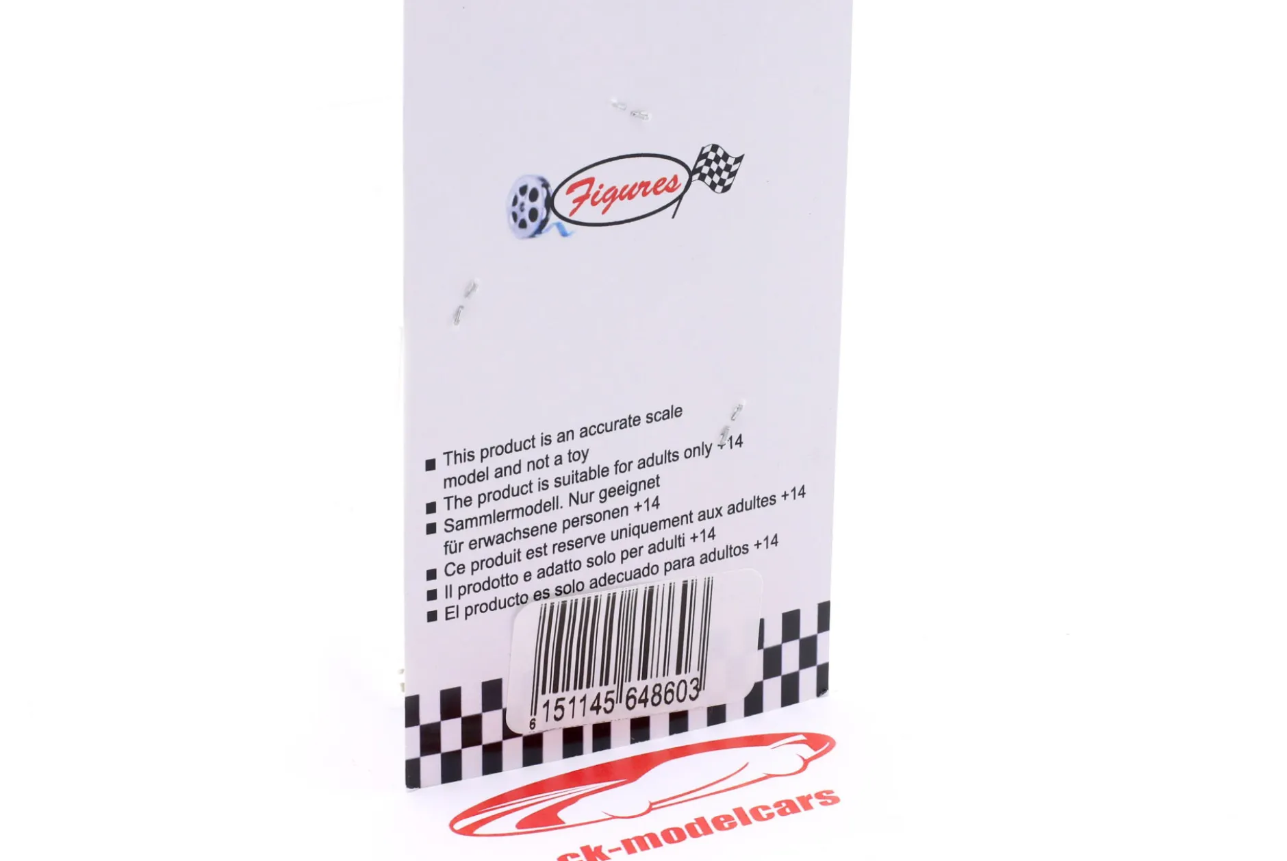 Michael Schumacher springend Formel 1 Figur 1:43 Cartrix