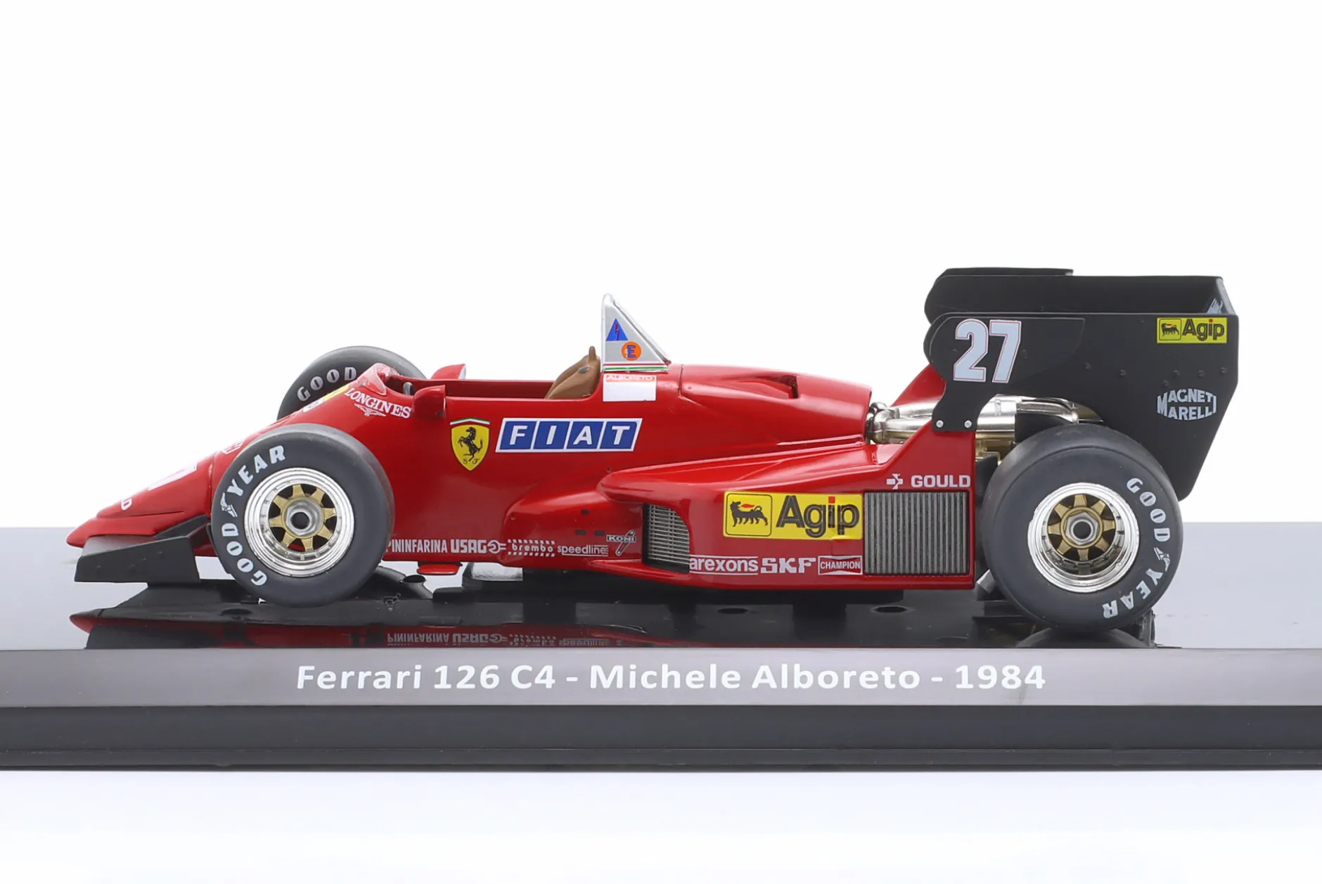 Michele Alboreto Ferrari 126C4 #27 Formel 1 1984 1:24 Premium Collectibles
