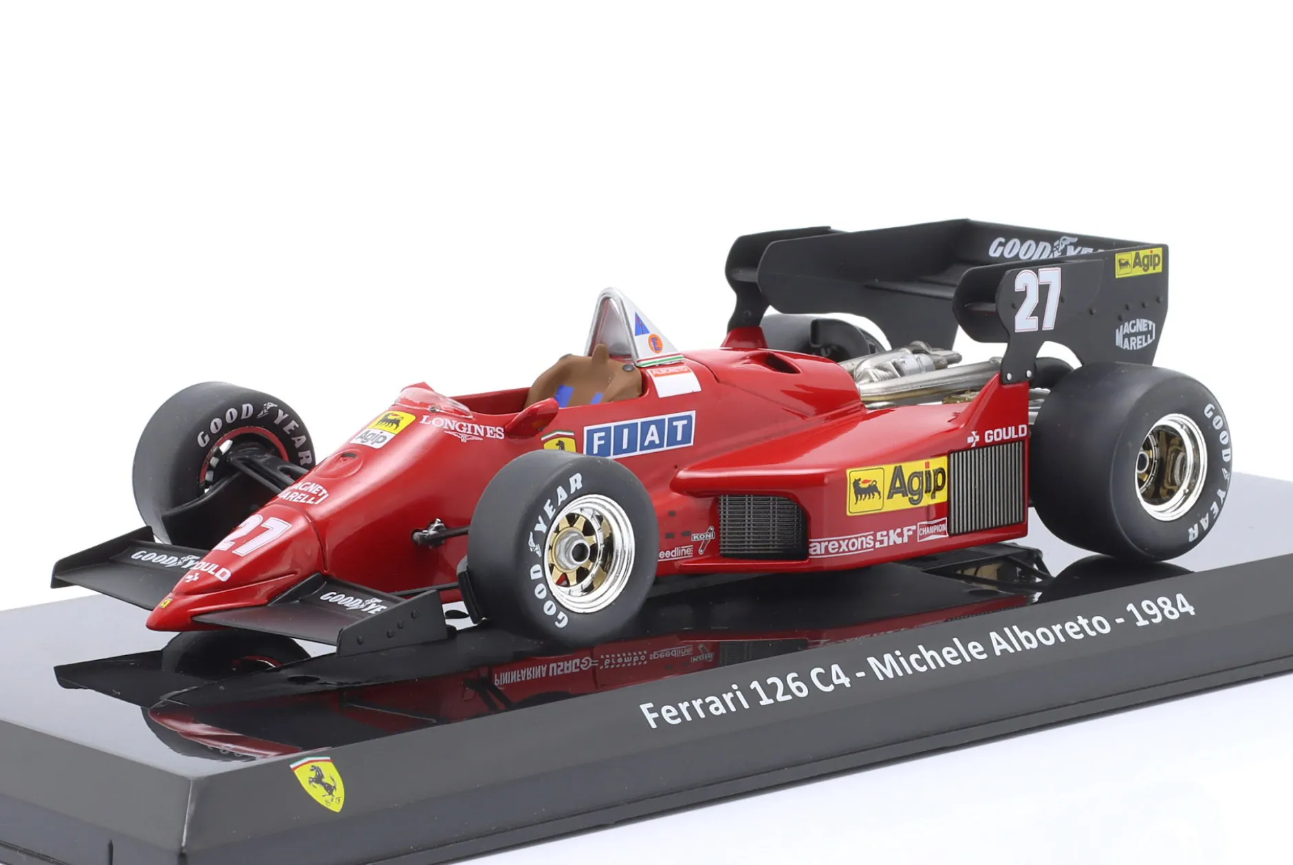 Michele Alboreto Ferrari 126C4 #27 Formel 1 1984 1:24 Premium Collectibles