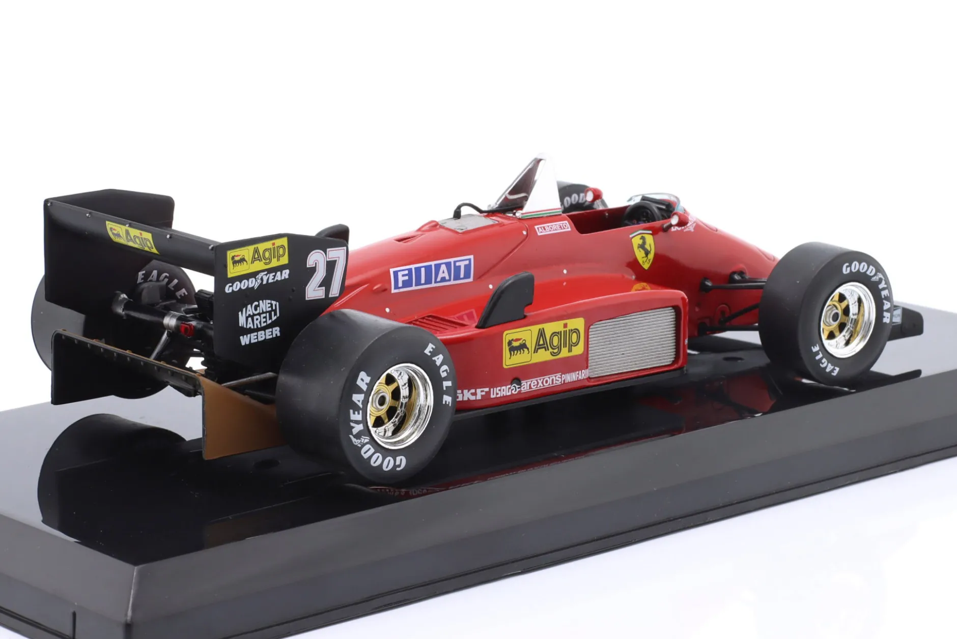Michele Alboreto Ferrari 156-85 #27 Formel 1 1985 1:24 Premium Collectibles