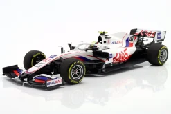 Mick Schumacher Haas VF-21 #47 Bahrain GP Formel 1 2021 1:18 Minichamps