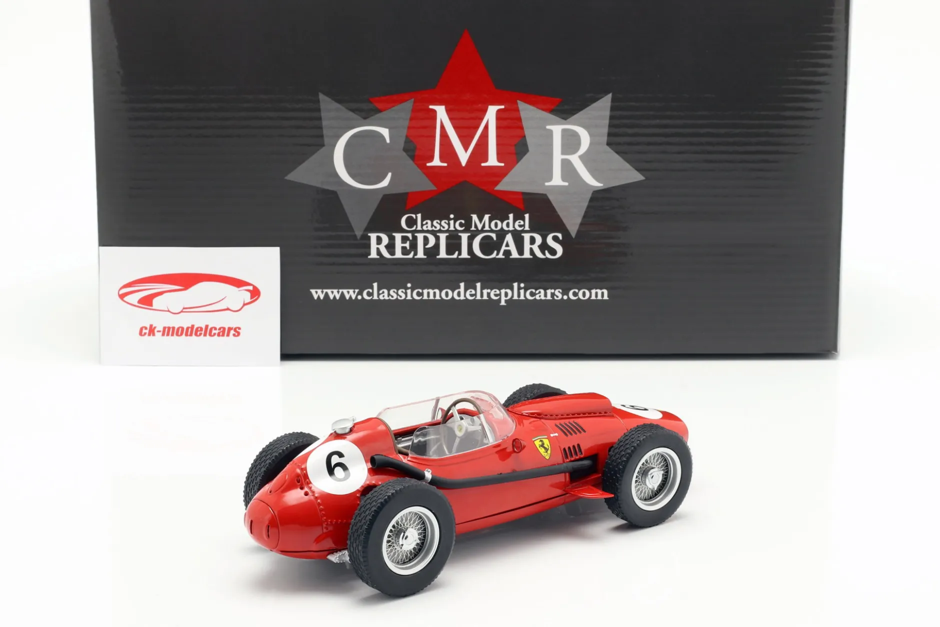 Mike Hawthorn Ferrari Dino 246 #6 2nd Marokko GP Weltmeister F1 1958 1:18 CMR