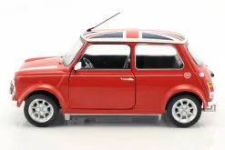 Mini Cooper 1.3i Sport Pack Baujahr 1997 rot mit Union Jack 1:18 Solido