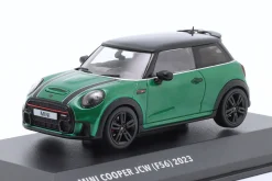 Mini Cooper John Works Baujahr 2023 british racing grün 1:43 Solido
