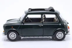 Mini Cooper mit Schiebedach dunkelgrün / weiß RHD 1:12 KK-Scale