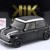 Mini Cooper mit Schiebedach schwarz metallic / weiß LHD 1:12 KK-Scale