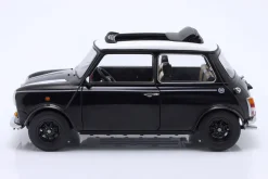 Mini Cooper mit Schiebedach schwarz metallic / weiß LHD 1:12 KK-Scale