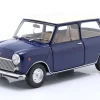 Mini Cooper MK2 Baujahr 1968 blau, beige 1:18 Mitica