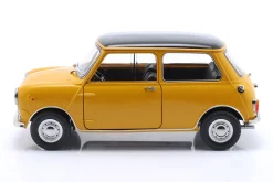 Mini Cooper MK1 Baujahr 1966 gelb, schwarz 1:18 Mitica