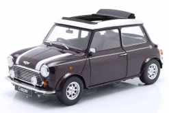 Mini Cooper RHD mit Sonnendach violett metallic / weiß 1:12 KK-Scale