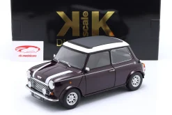 Mini Cooper RHD mit Sonnendach violett metallic / weiß 1:12 KK-Scale