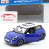 Mini Cooper SE (J01) blau / weiß 1:24 Maisto