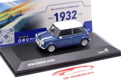 Mini Cooper Sport Pack Baujahr 1994 blau 1:43 Solido