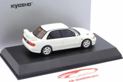 Mitsubishi Lancer GSR Evolution III Baujahr 1995 weiß 1:43 Kyosho