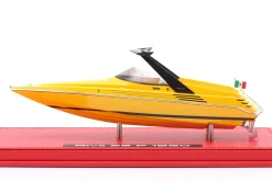 Motorboot Riva 32 Ferrari Baujahr 1990 gelb 1:43 KESS