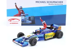 M. Schumacher Benetton B195 #1 5th Kanada GP Alesi Taxi Formel 1 1995 1:18 Minichamps
