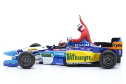 M. Schumacher Benetton B195 #1 5th Kanada GP Alesi Taxi Formel 1 1995 1:18 Minichamps
