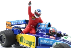 M. Schumacher Benetton B195 #1 5th Kanada GP Alesi Taxi Formel 1 1995 1:18 Minichamps