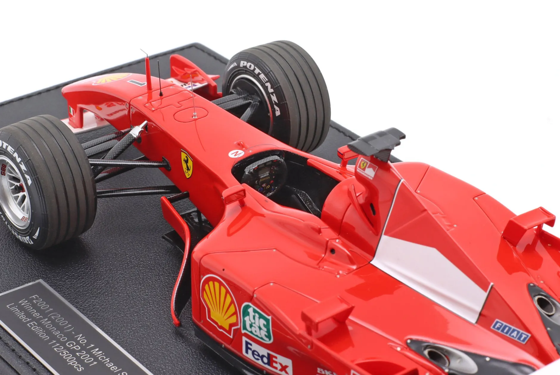 M. Schumacher Ferrari F2001 #1 Sieger Monaco GP Formel 1 Weltmeister 2001 1:18 GP Replicas