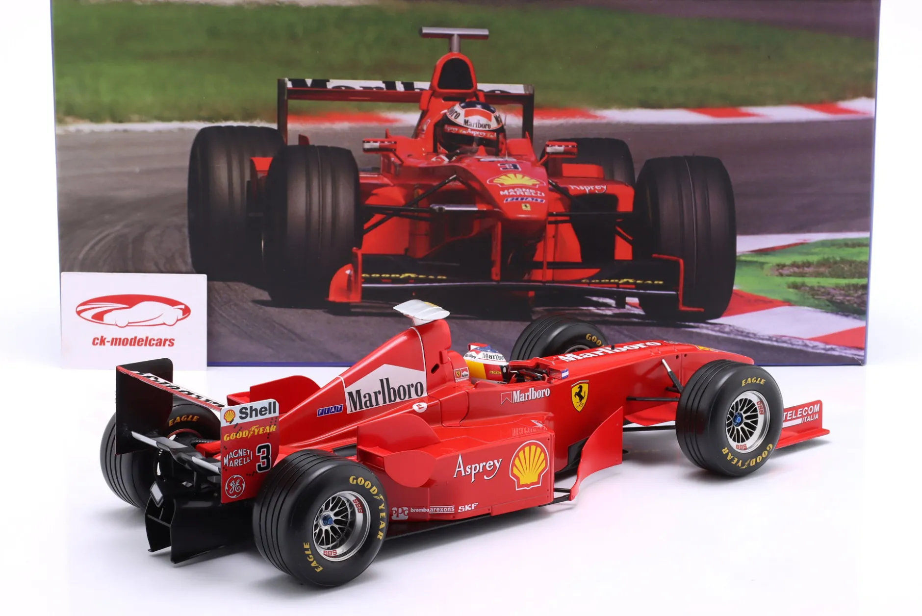 M. Schumacher Ferrari F300 #3 Sieger Italien GP Formel 1 1998 1:12 WERK83