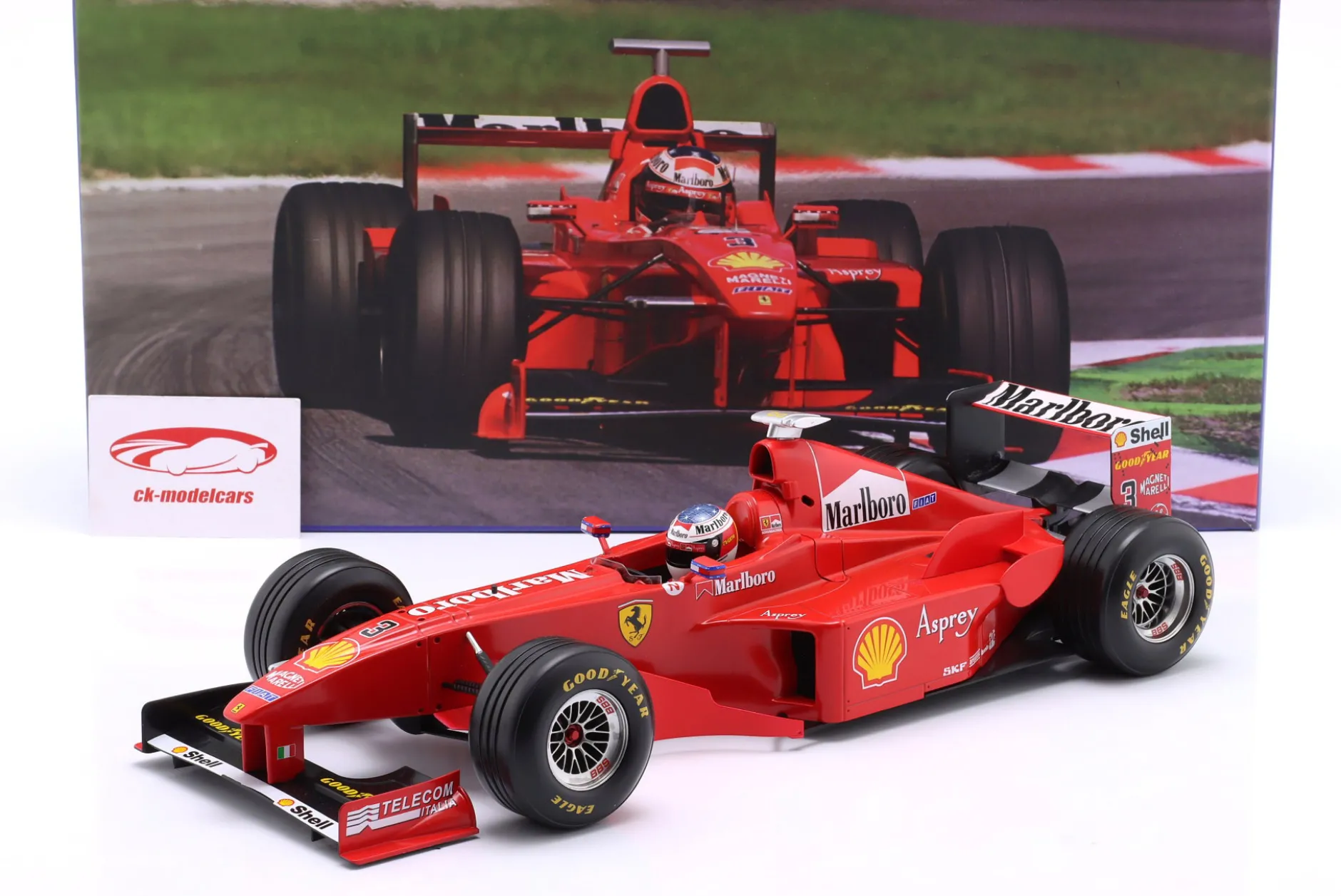 M. Schumacher Ferrari F300 #3 Sieger Italien GP Formel 1 1998 1:12 WERK83
